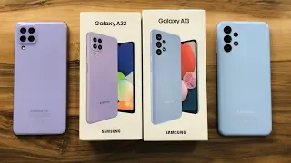 Samsung Galaxy A13 vs Samsung Galaxy A22