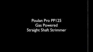 Poulan Pro PP125 string trimmer, Poulon Pro PP125