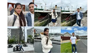 Exploring Belfast city ! Port ! Ships!🚢