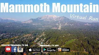 Virtual Run Down Mammoth Mountain CA