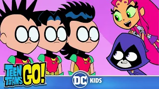 Teen Titans Go! en Latino | La mejor TRANSFORMACIÓN de ROBIN | DC Kids