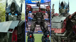 OPTIMUS PRIME Transformers Rise Of The Beasts Comparison (Trailer 1, Nickmas Game, Big Game Spot)