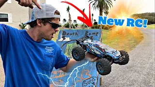 New RC Car! Hosim 1:10 Brushless Remote Control Truck 4WD Review.