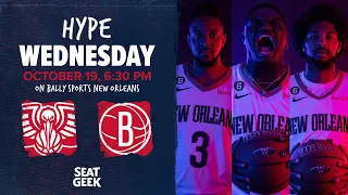 HYPE 🔥 Brooklyn Nets vs New Orleans Pelicans 10/19/2022