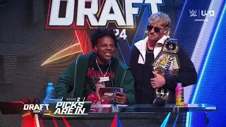 WWE Draft Night 2 Round 2 + Jey Uso Interrupts Logan Paul - WWE Raw 4/29/24