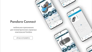 Приложение Pandora Connect. Интерфейс