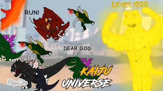 When a Level 1000 Minilla Ex joins the Server in Kaiju Universe..