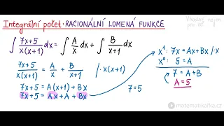 Jak snadno zintegrovat racionální lomenou funkci