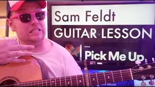 How To Play pick me up Guitar Sam Feldt Sam Fischer // easy guitar tutorial beginner lesson chords