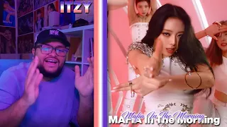 ITZY(있지) - 아침의 마피아 MV REACTION | 더피를 입은 유나