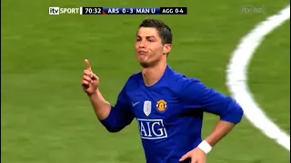 Cristiano Ronaldo Vs Arsenal Away HD 1080 (05/05/2009) By Cristiano cr7x