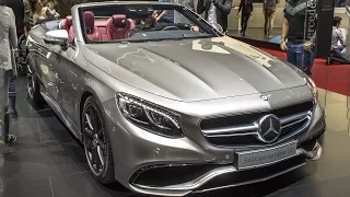 MERCEDES-BENZ S63 AMG CABRIOLET EDITION 130 - GENEVA MOTOR SHOW 2016 HQ