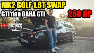 Mk2 Golf 1.8t Swap | Gti'dan Daha Gti | İNCELEME | ANGARAGE