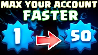 #1 *BEST* Way to Max Your Account in Clash Royale!