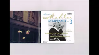 Mahler - Symphony No.3 　Kubelik BRSO　live