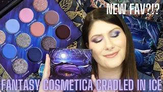 FANTASY COSMETICA CRADLED IN ICE PALETTE | 2 LOOKS + SWATCHES