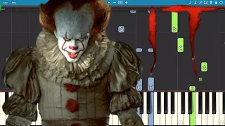 How to play the theme from IT (2017 Movie) - EASY Piano Tutorial - Every 27 Years