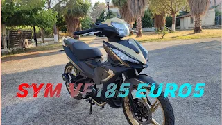 SYM VF185 EURO5|ΕΙΝΑΙ ΤΟ ΚΑΛΥΤΕΡΟ ΤΗΣ ΚΑΤΗΓΟΡΙΑΣ ΤΟΥ?|REVIEW|