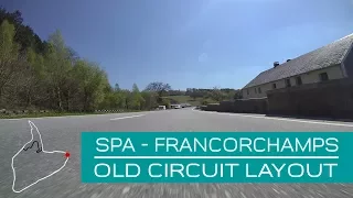 Spa Francorchamps old F1 circuit layout onboard (Lucien Bianchi) (Eng Subs)