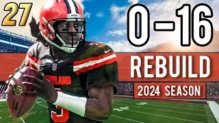 BIGGEST TRADE OF THE SERIES!  (2024 Season) - Madden 18 Browns 0-16 Rebuild | Ep.27
