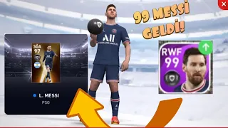 99 LİONEL MESSİ ÇIKTI OHAA! PES 2021 MOBİLE FANS CHOİCE TOP AÇILIMI! BOX DRAW!