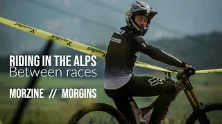 Riding in the Alps Between Races