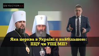 Яка Церква в Україні є найбільшою: ПЦУ чи УПЦ МП?