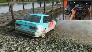 Rebuilding BMW E30 M3 - Forza Horizon 4 | Logitech g29 gameplay