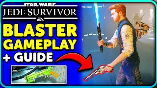 NEW Jedi Survivor Blaster Gameplay and Features Breakdown!