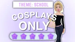 Roblox Dress To Impress but I CAN ONLY COSPLAY || bellefleurq