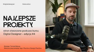 🚀 Najlepsze projekty stron stworzone podczas kursu Digital Designer / Edycja #4