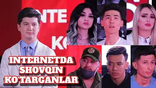 INTERNETDA SHOVQIN KO’TARGANLAR - 7 // AMIRXON UMAROV SHOUSI // OCHIQCHASIGA GAPLASHAMIZ