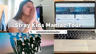 Trying to Buy STRAY KIDS Tickets | Maniac Tour 2022 *worst ticketing ever*