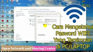 Cara Mengetahui password WiFi yang tersimpan di windows 10