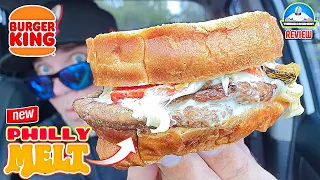Burger King® Philly Melt Review! 🍔🫠 | Melts Are BACK! | theendorsement