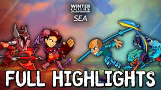 Brawlhalla WINTER DOUBLES CHAMPIONSHIP - SEA Highlights | (Ft: himwy, Keith, Tiger, +)