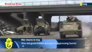 Iraq army faces all-out war with al-Qaida in Fallujah: al-Qaeda insurgents have seized Iraqi city