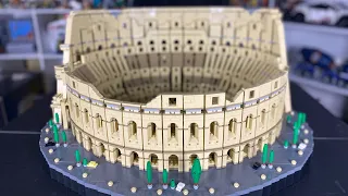 A closer look into the largest LEGO set! The Roman Colosseum! (10276)