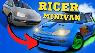 THE MOST ABSURD RICER CAR (Automation | BeamNG)