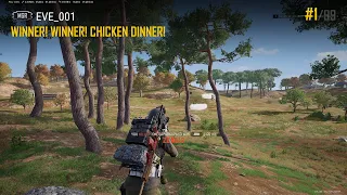 PUBG BATTLEGROUNDS GAMEPLAY: SOLO 22 KILL CHICKEN DINNER, AWM+M416