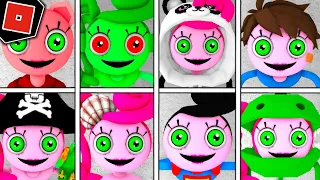 How to get ALL 12 NEW BADGES in FIND THE MOMMY LONG LEGS MORPHS - Roblox