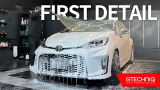 TOYOTA AQUA GR SPORT FIRST DETAIL｜TOYOTA ｜DEEP CLEAN｜DETAILING｜GTECHNIQ｜