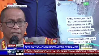 Polisi Tangkap Mahasiswa Kedokteran Pembuat Surat Swab PCR Palsu