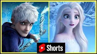 I mixed Princess Elsa and Jack Frost (Frozen) to see how their daughter would look like #short