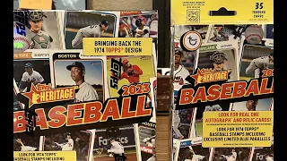 2023 Topps Heritage Mega Box Opening (Plus A Not So Mega One)