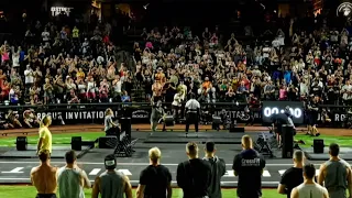 Rogue Invitational 2023 - Men’s Event 6 - Deadlift Ladder #crossfit #rogueinvitational #fitness