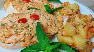 You've never cooked chicken breasts like this❗ Easy and quick recipe!