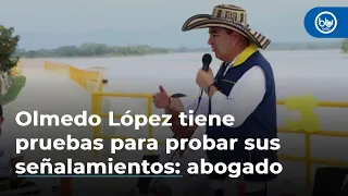 Olmedo López tiene chats, contratos y otras pruebas para probar sus señalamientos: abogado