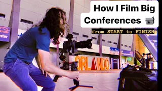 Filming Conferences for Clients | Freelance Videographer | Orlando - Vlog 73