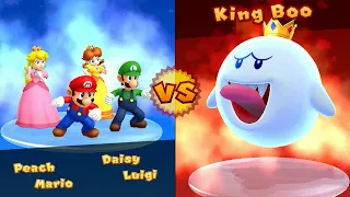 Mario Party 10 - Mario vs Luigi vs Peach vs Daisy - Haunted Trail
